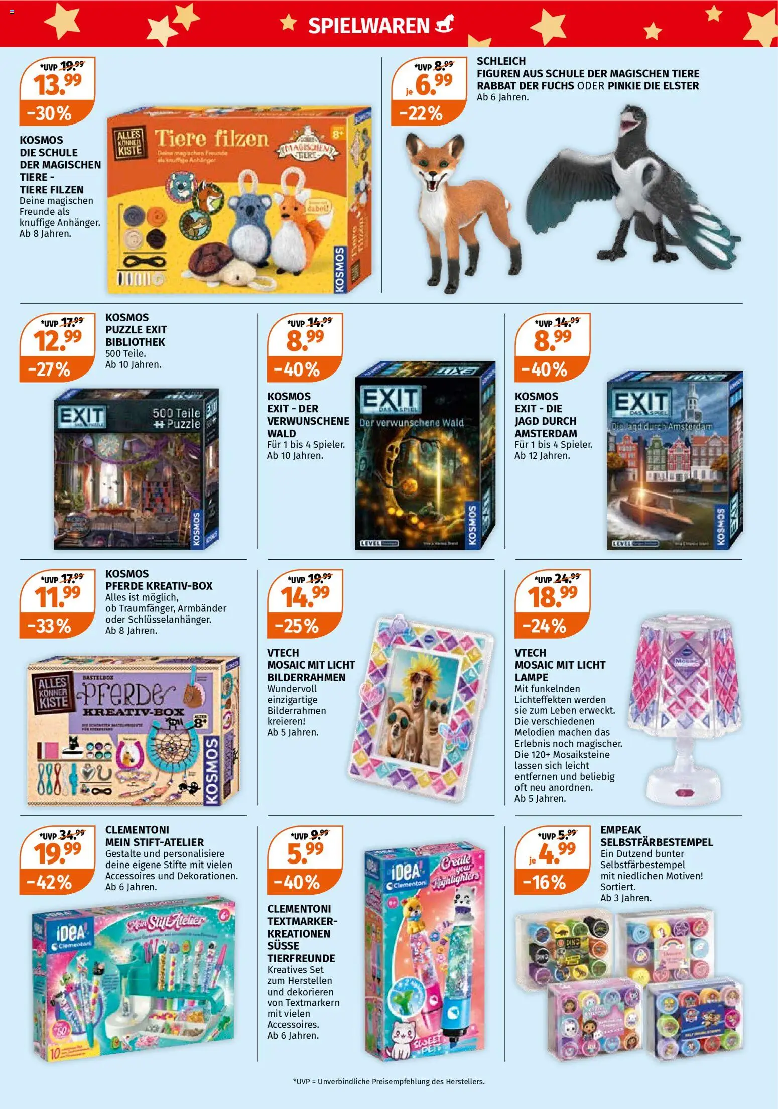 Müller Spielwaren für Groß und Klein gültig ab 09.11.2025 | Seite: 9 | Produkte: Bibliothek, Lampe