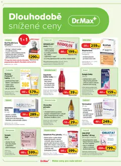 Náhled letáku Dr. Max leták od 01.04.2026 | Strana: 6 | Produkty: Vitamin c, Probiotika, Tablet, Vincentka