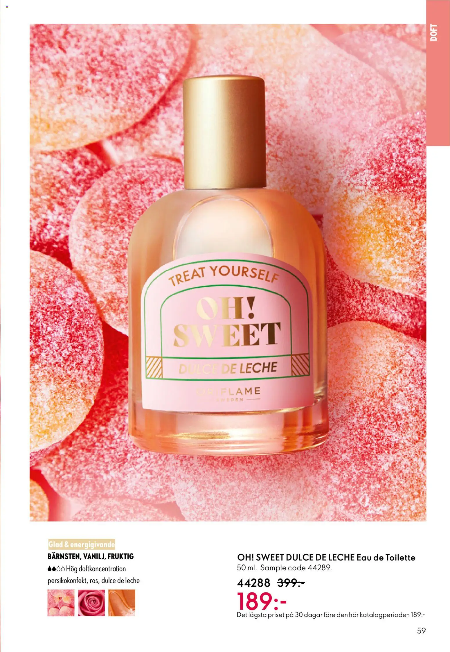 Oriflame reklamblad aktuell från 31.12.2025 | Sida: 59