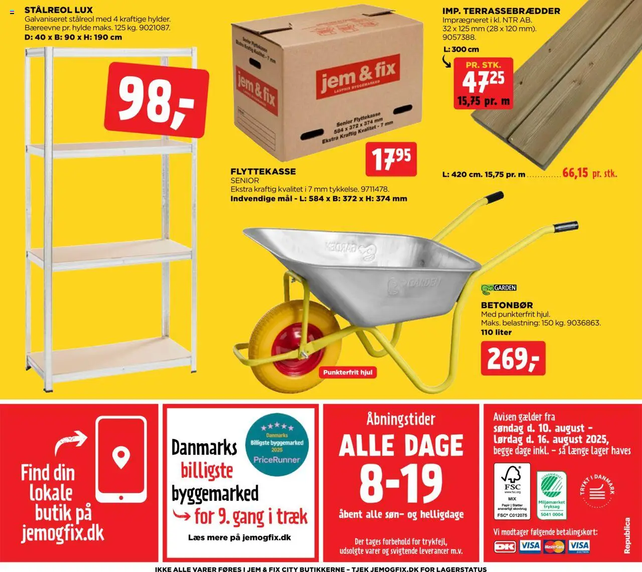 Jem & fix Tilbudsavis gyldig fra 10.08.2025 | Side: 24 | Produkter: Hylde