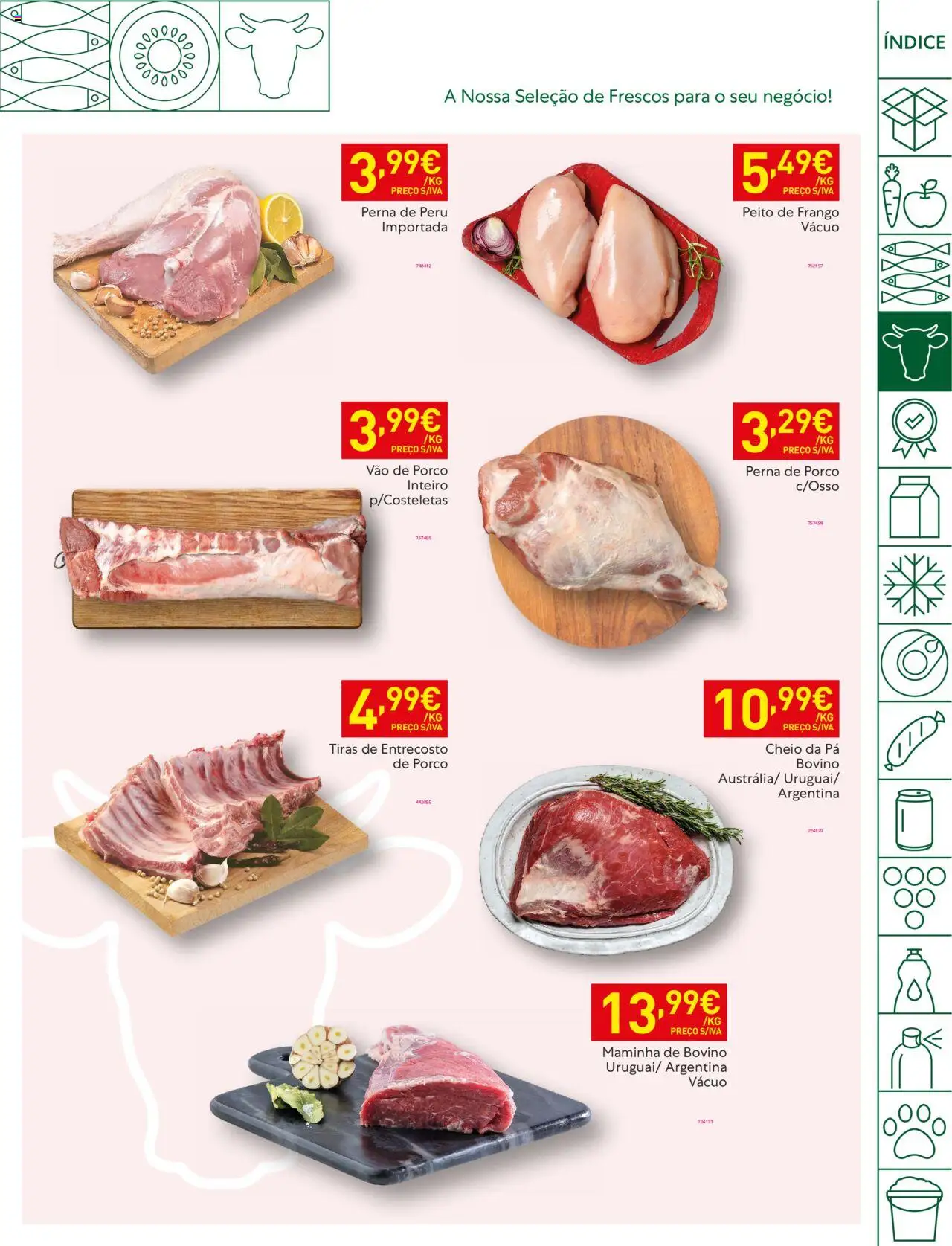 Recheio folheto │ válido de 19.08.2025 | Página: 11 | Produtos: Peito de frango, Frango, Peru, Pá