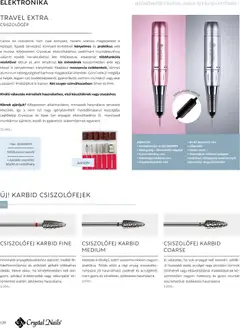 Crystal Nails 2026/27 Nagykatalógus - amely érvényes a következő dátumtól: 09.03.2026 | Oldal: 128