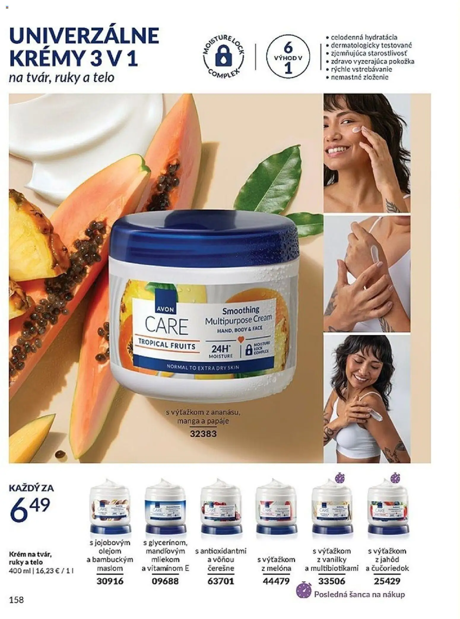 Nové Avon akcie – leták je platný od 01.04.2026 | Strana: 158 | Produkty: Krém, Čerešne