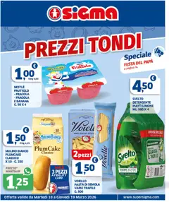 Anteprima del volantino SIGMA volantino Prezzi Tondi valido a partire dal 10.03.2026