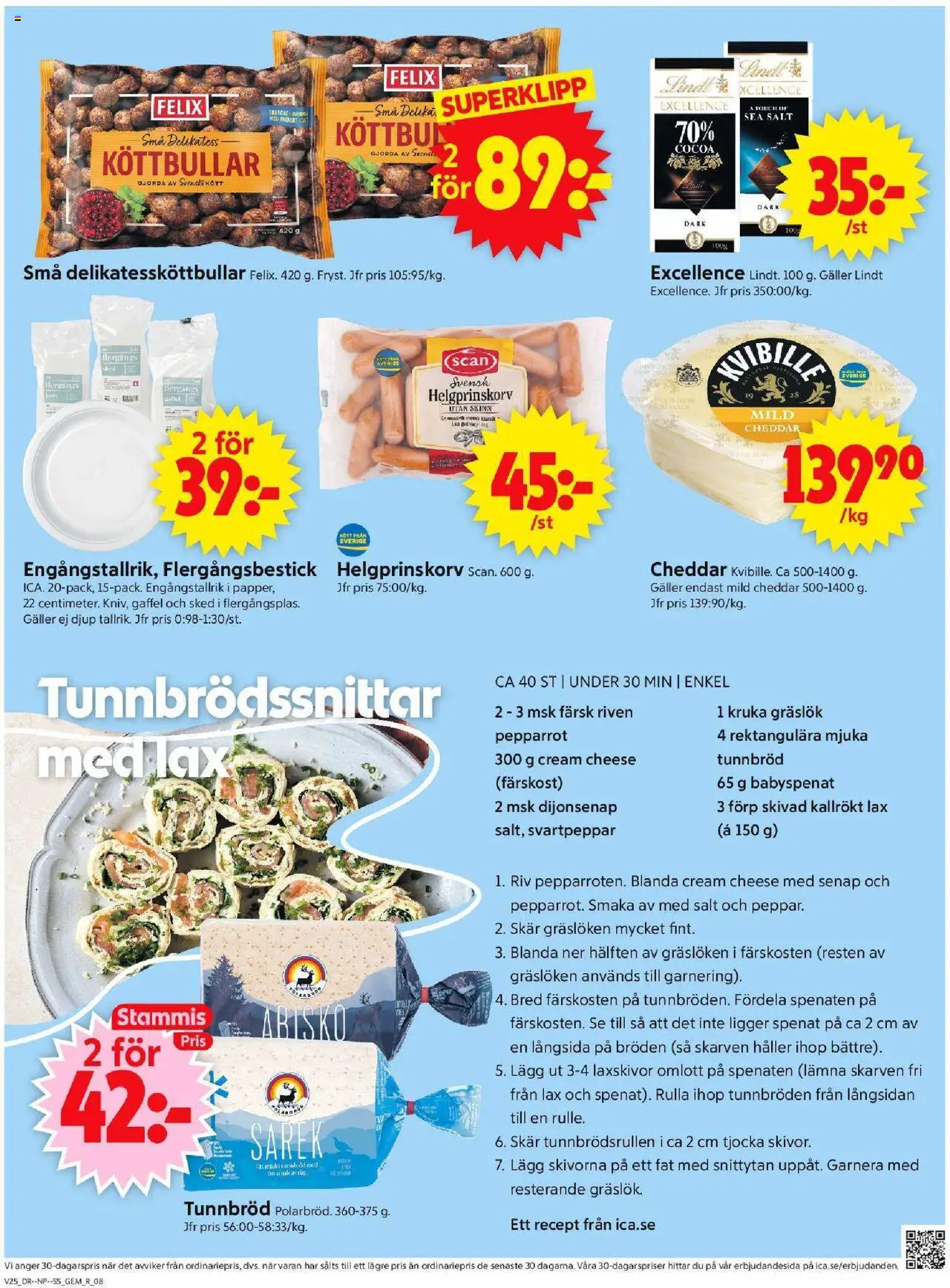 ICA Supermarket reklamblad aktuell från 16.06.2025 | Sida: 10 | Produkter: Babyspenat, Senap, Galler, Kruka