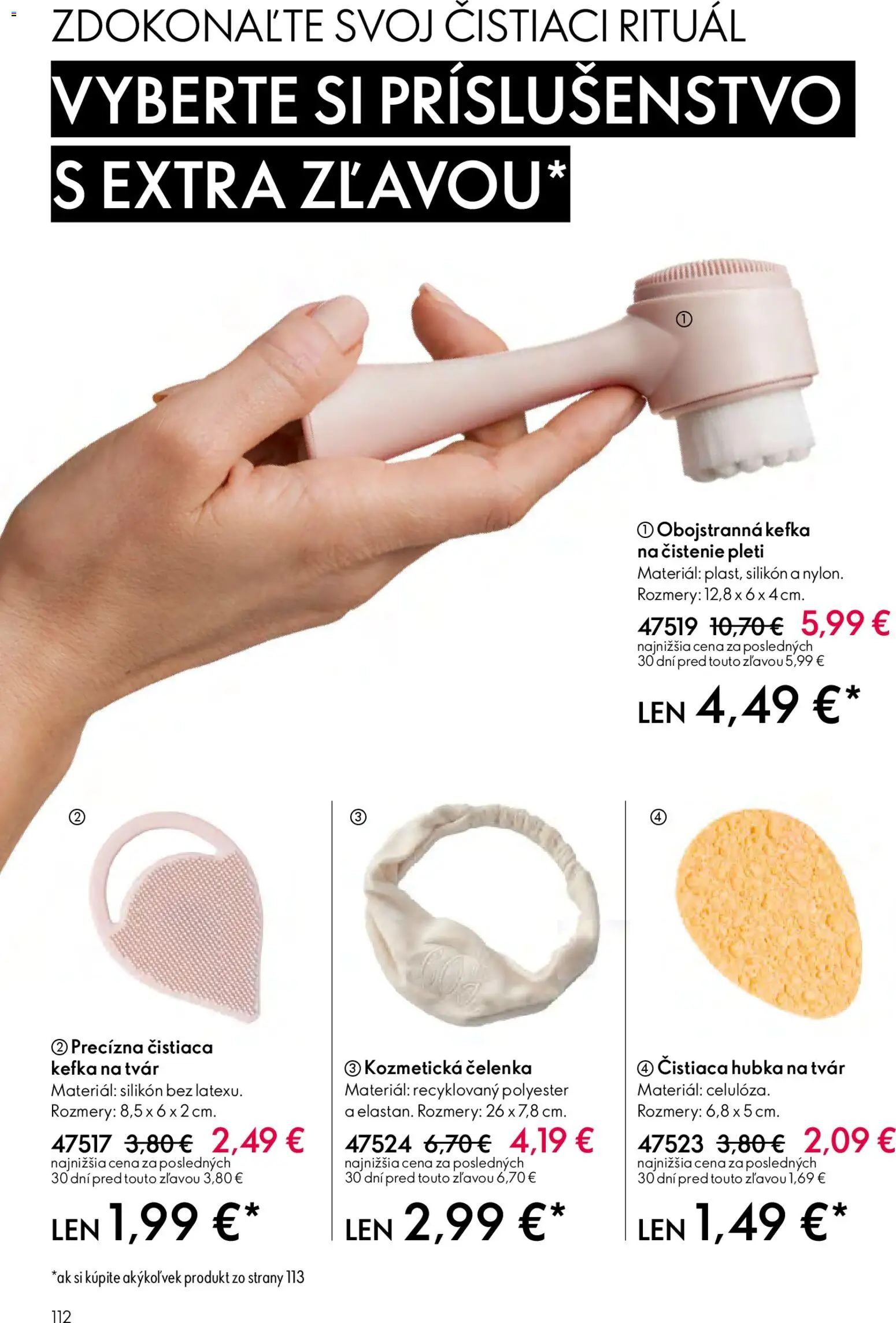 Nové Oriflame akcie – leták je platný od 06.05.2026 | Strana: 112 | Produkty: Hubka
