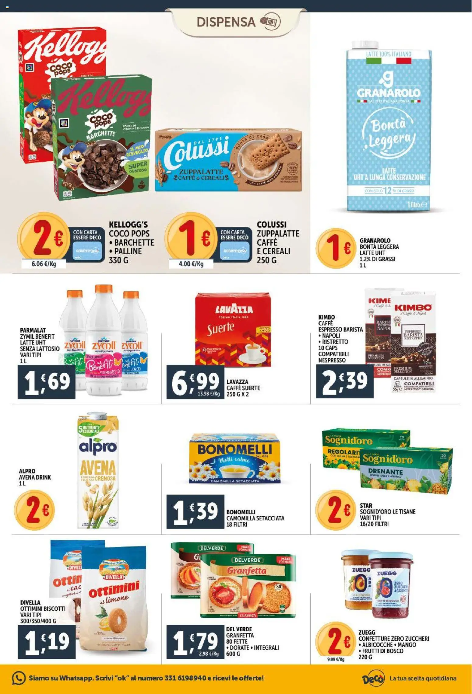 Volantino Decò del 11.02.2026 | Pagina: 9 | Prodotti: Limone, Ananas, Alluminio, WC