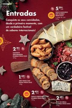 Pré-visualização DOCE DE CEREJA IGUARIAS PINGO DOCE, 270g válido de 25.11.2025 | Página: 6 | Produtos: Tostas, Cereja, Queijo