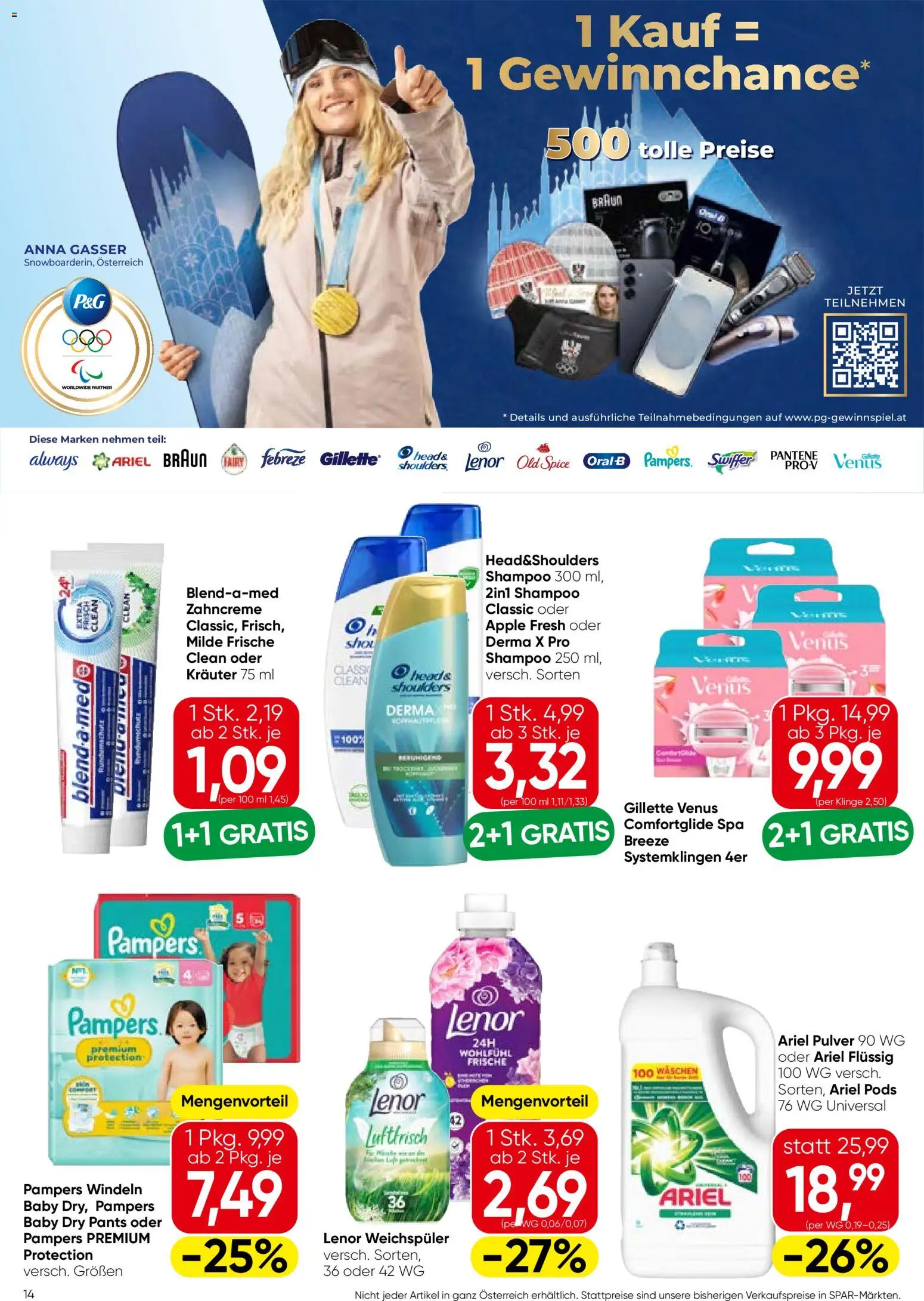 Spar Flugblatt  - Vorarlberg gültig ab 05.02.2026 | Seite: 14