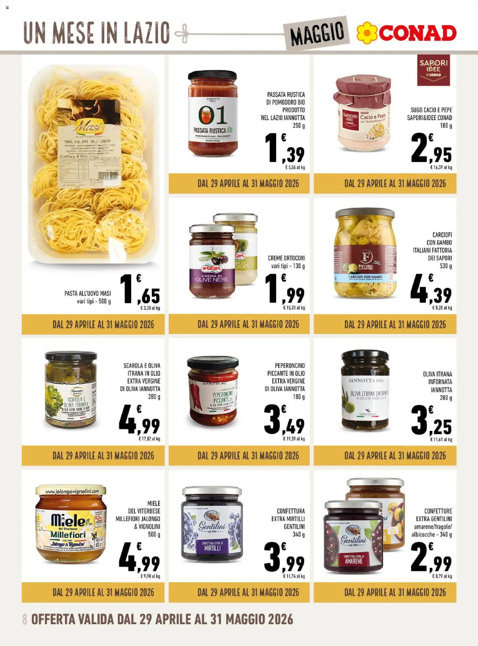 Volantino Spazio Conad del 29.04.2026 | Pagina: 8