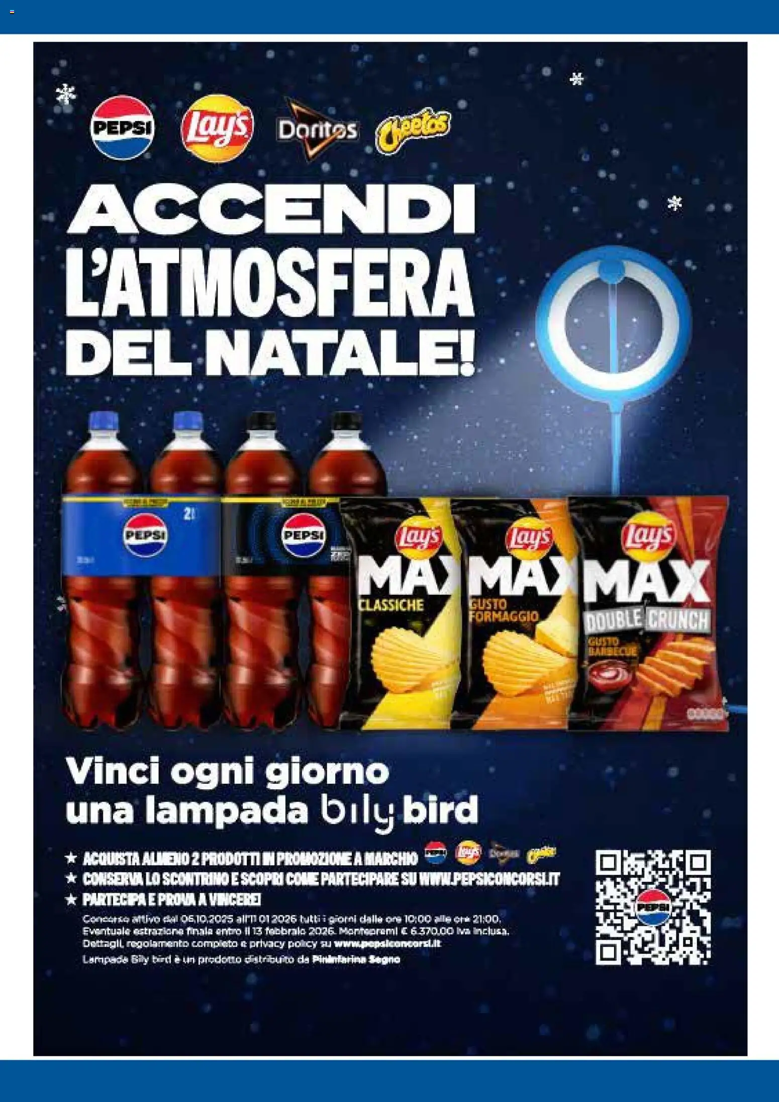 Volantino Galassia del 13.11.2025 | Pagina: 10 | Prodotti: Formaggio, Pepsi, Lampada
