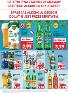 Pogląd oferty "Kaufland gazetka" - ważna od 01.04.2026 | Strona: 51 | Produkty: Leżak, Piwo, Heineken