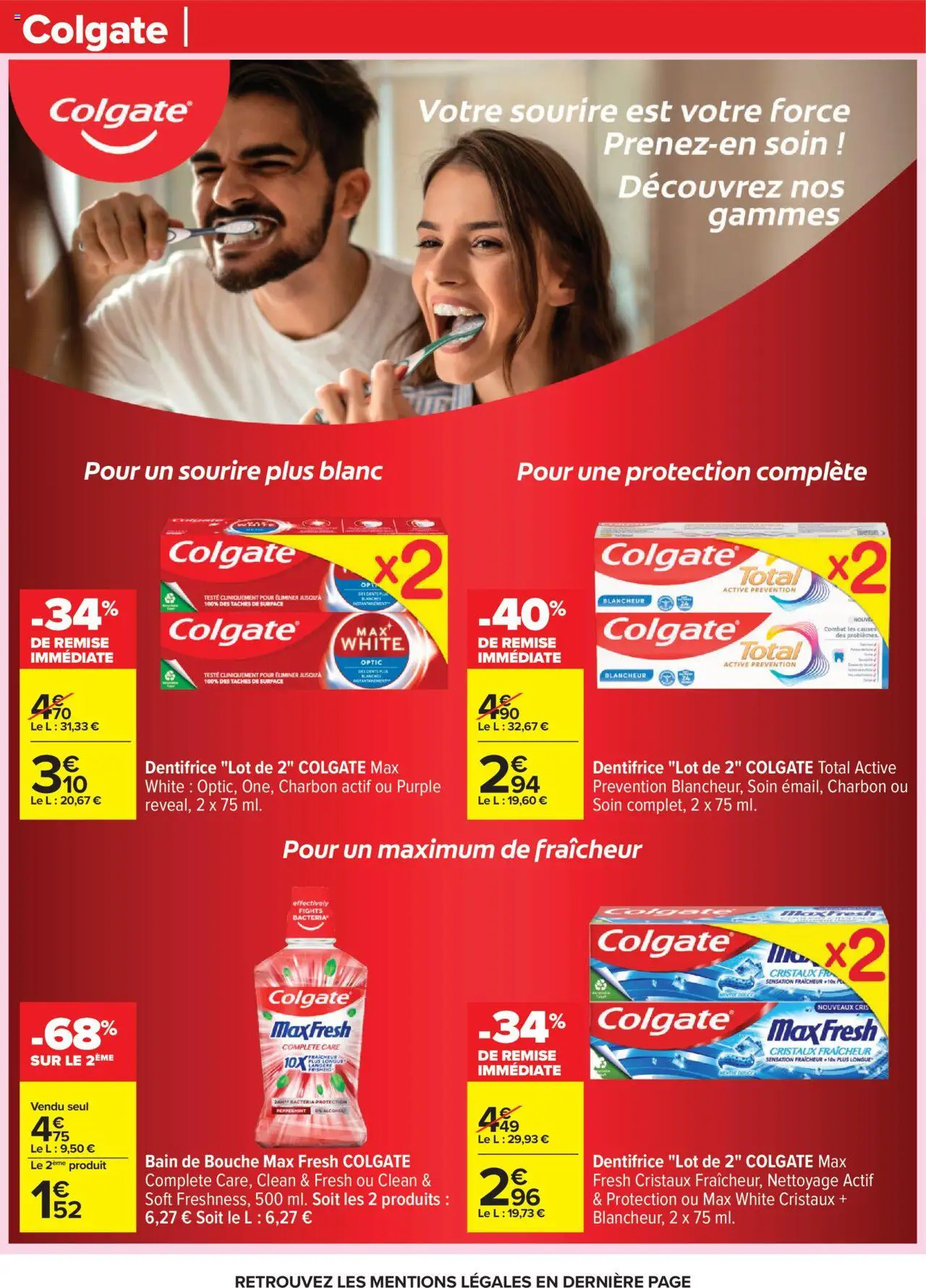  | Page: 42 | Produits: Peppermint, Dentifrice, Bain de bouche