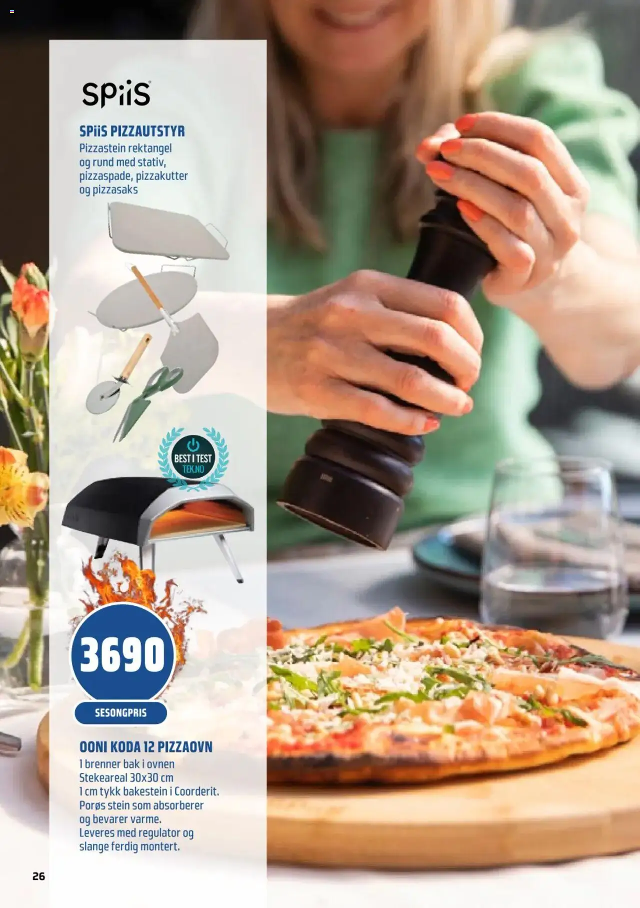  | Side: 26 | Produkter: Pizzaovn, Суміш дитяча