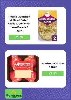 Preview of Morrisons - Weekly offers valid from 06.04.2026 | Page: 4 | Products: Garlic, Apple, Apples