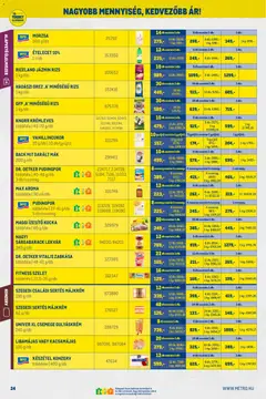 Metro Akciós újság - amely érvényes a következő dátumtól: 01.03.2026 | Oldal: 24
