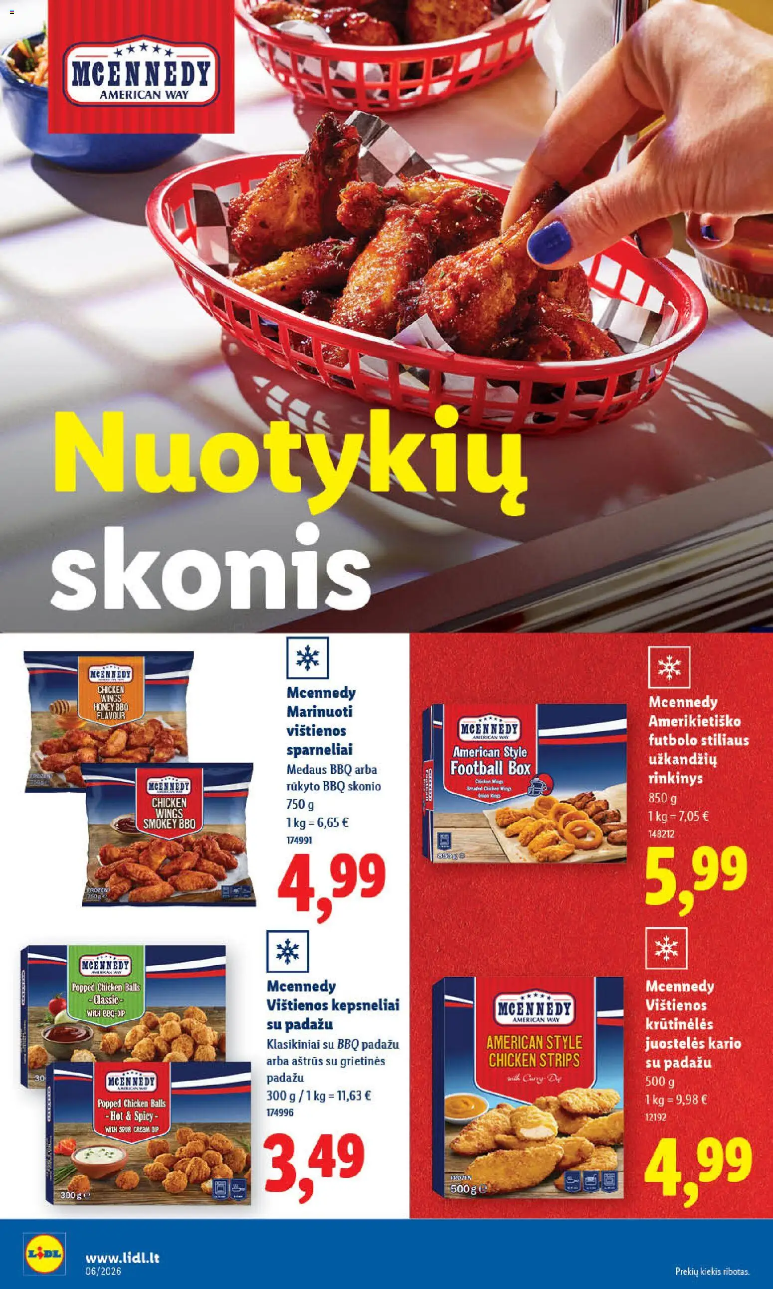 LIDL akcijos nuo 02.02.2026 | Puslapis: 8 | Prekių: Vištienos