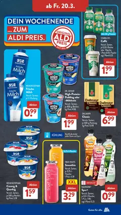 Aldi Süd Prospekt 	 ab 16.03.2026 gültig | Seite: 24 | Produkte: Milch, Flocken
