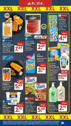 Aldi Süd Wochenangebote ab 13.04.2026 gültig | Seite: 27 | Produkte: Musli, Fisch, Putenschnitzel, Dill