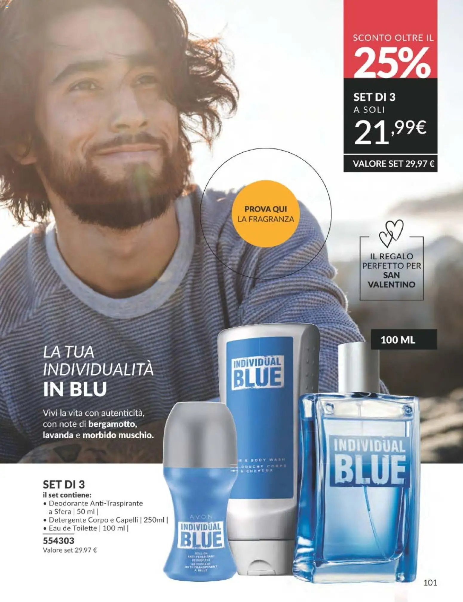 Volantino Avon del 01.02.2026 | Pagina: 101 | Prodotti: Deodorante, Detergente, Lavanda, Fragranza