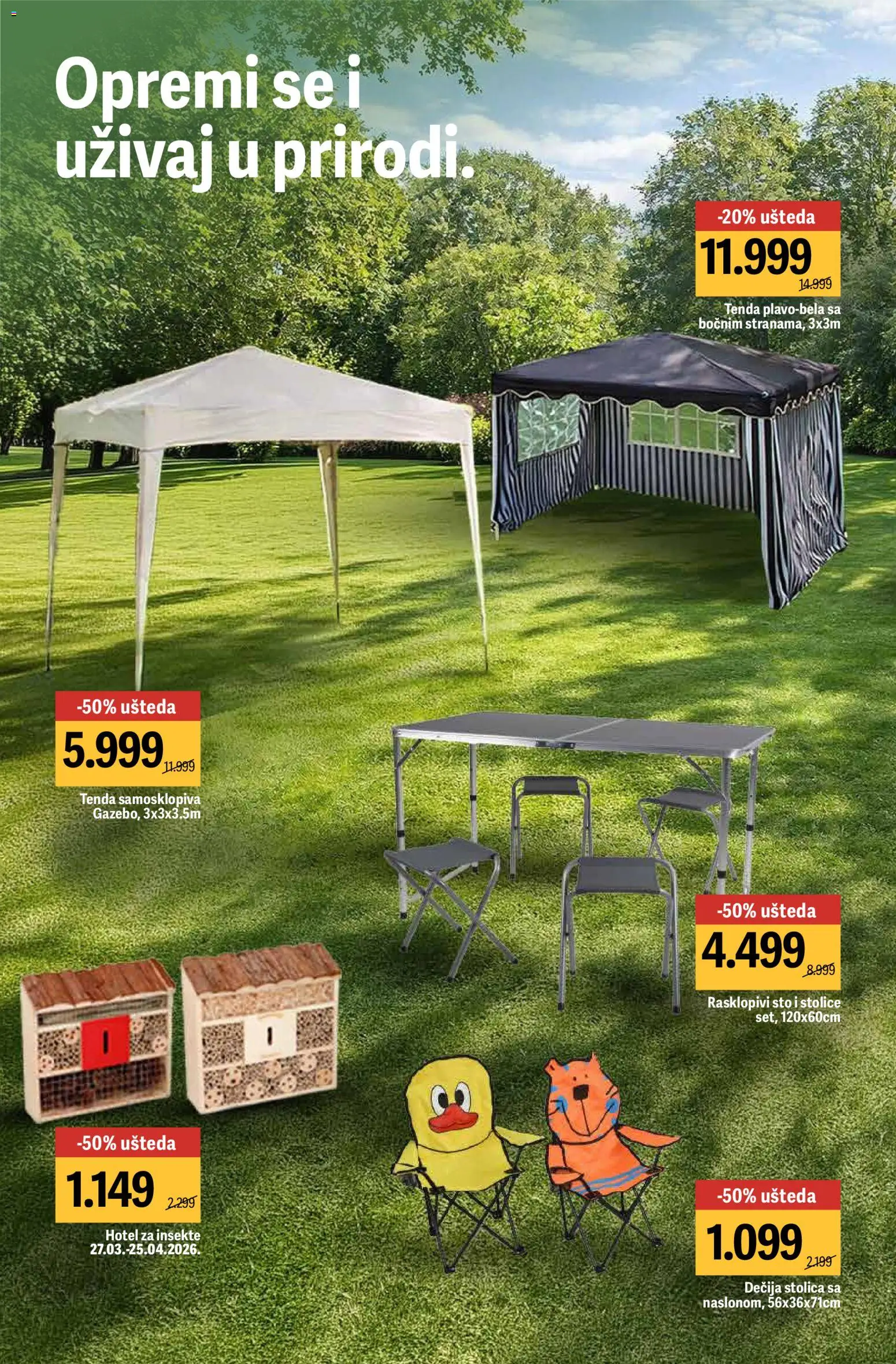 Mega Maxi katalog - važi od 02.04.2026 | Strana: 8 | Proizvode: Sto, Stolica