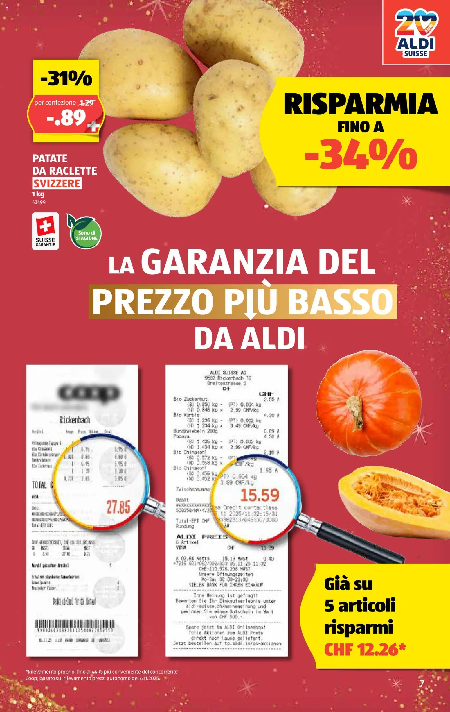Aldi Aktionen IT – gültig ab 18.12.2025 | Seite: 8 | Produkte: Hut, Kürbis, Zucker, Raclette