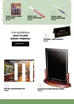 Promocash - Prévisualisation de Promocash Carte art de la table valide à partir de 19.11.2025 | Page: 68 | Produits: Alcool, Base, Chevalets, Vin