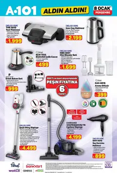 08.01.2026 tarihinden itibaren geçerli olan A101 kataloğu önizlemesi | Sayfa: 8