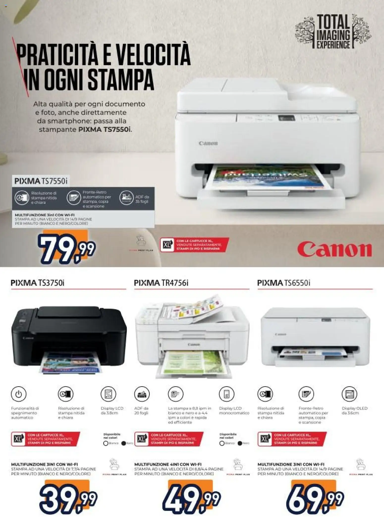 Volantino Unieuro del 20.03.2026 | Pagina: 44 | Prodotti: Smartphone, Stampante, Stampa