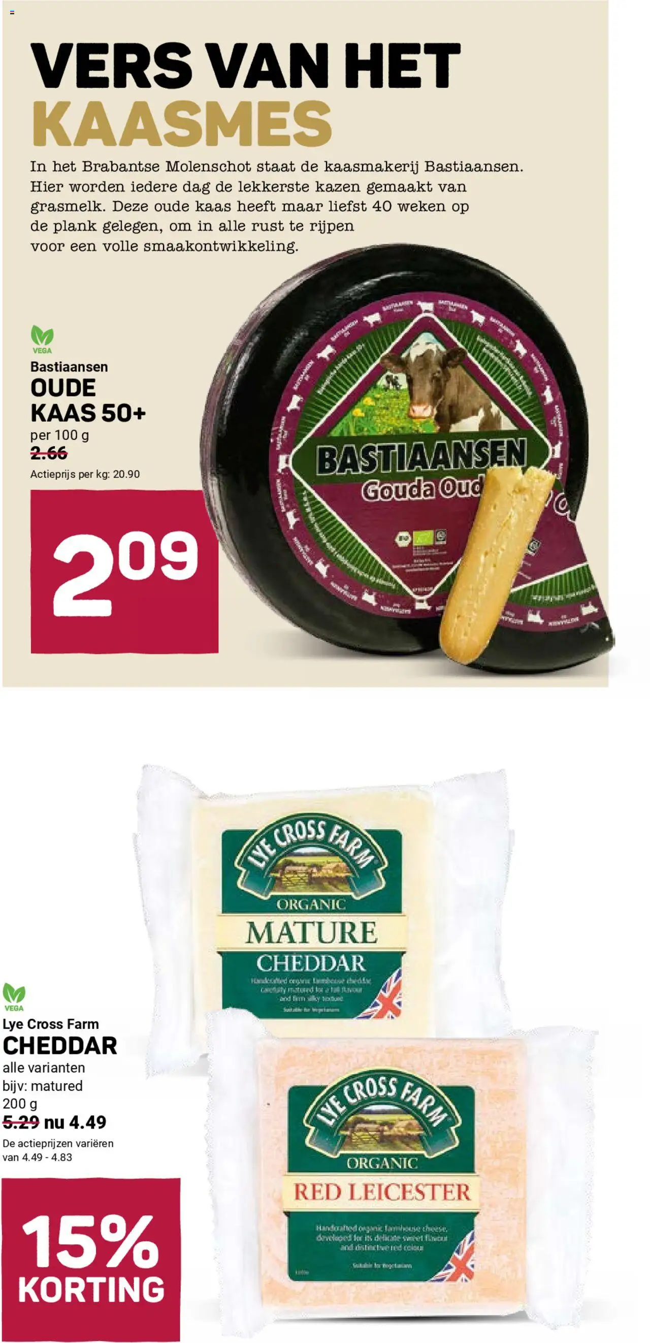  | Pagina: 6 | Producten: Kaas, Cheddar, Gouda, Plank