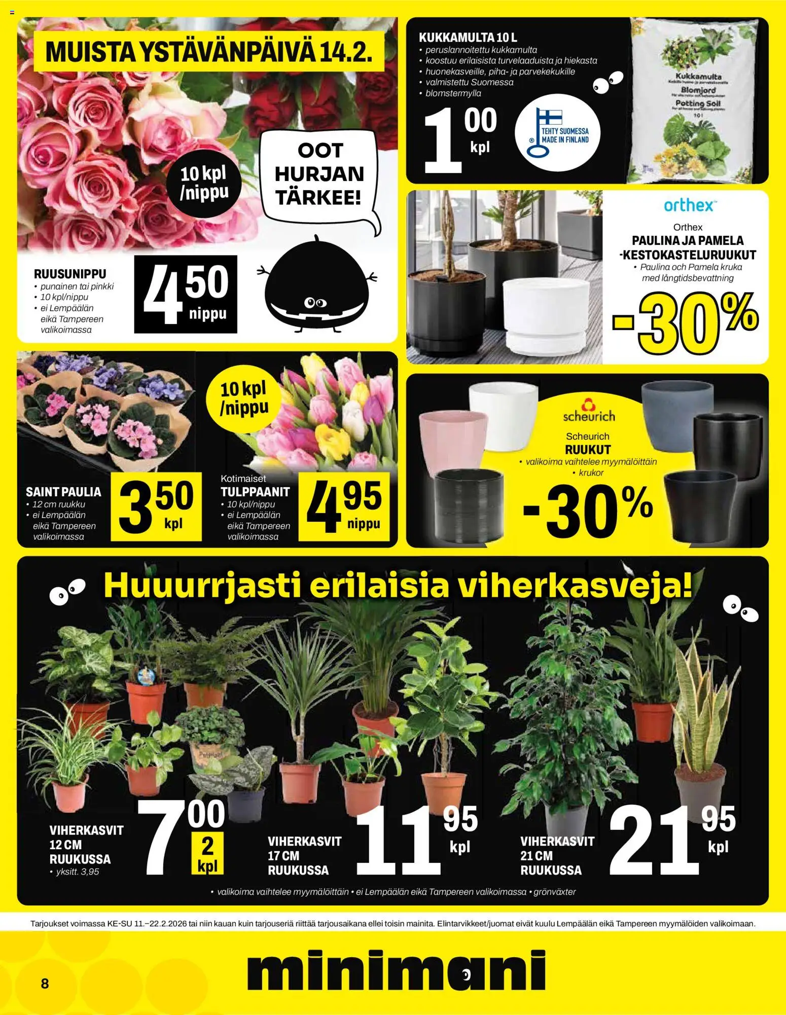 Minimani tarjoukset – voimassa 11.02.2026 alkaen | Sivu: 8