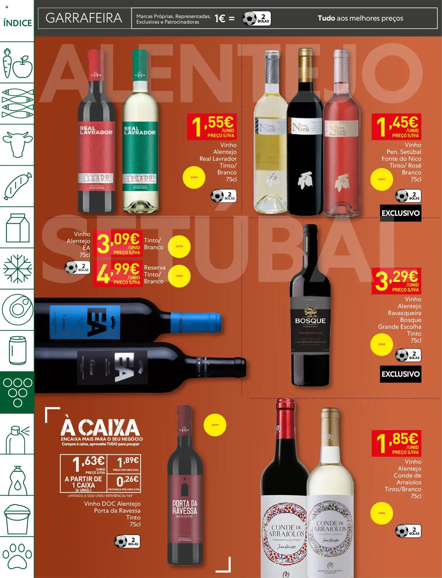Recheio - Bons Negócios Madeira │ válido de 21.04.2026 | Página: 38 | Produtos: Porta, Caixa, Vinho