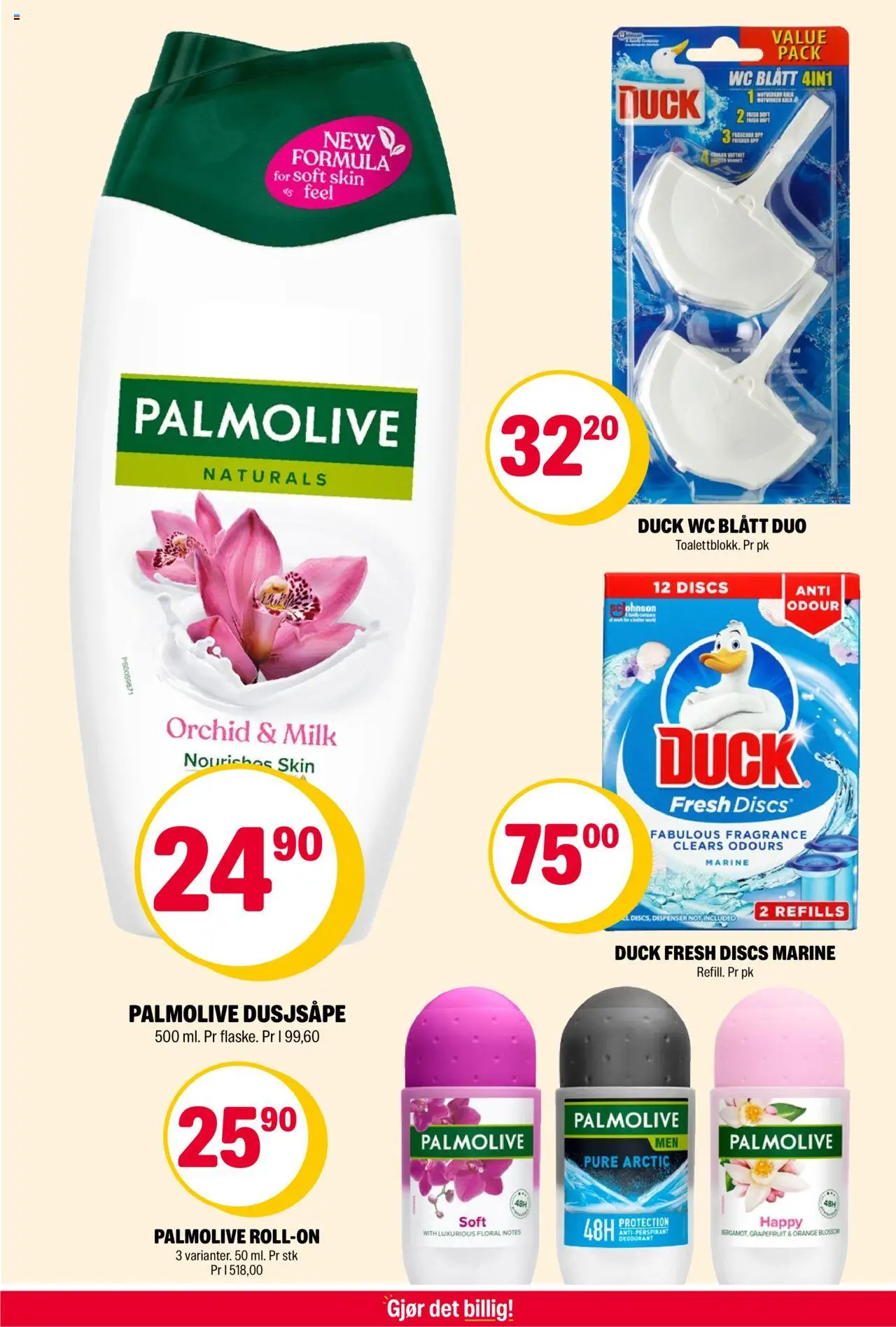  | Side: 25 | Produkter: Deodorant, Antiperspirant, Shower Gel
