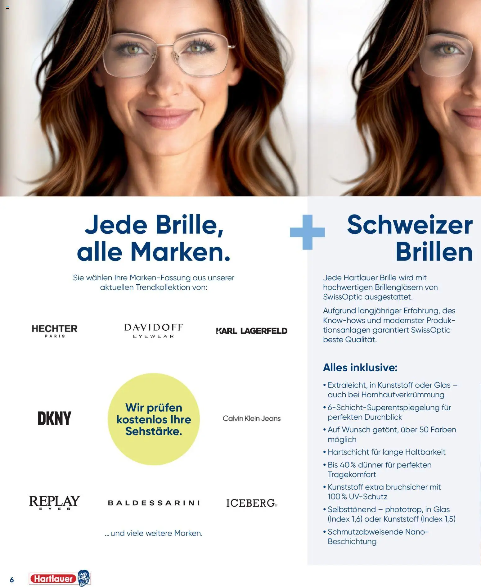 Hartlauer Angebote gültig ab 16.03.2026 | Seite: 6 | Produkte: Brille, Jeans