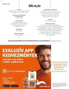 Müller Lifestyle magazin - amely érvényes a következő dátumtól: 27.03.2026 | Oldal: 50