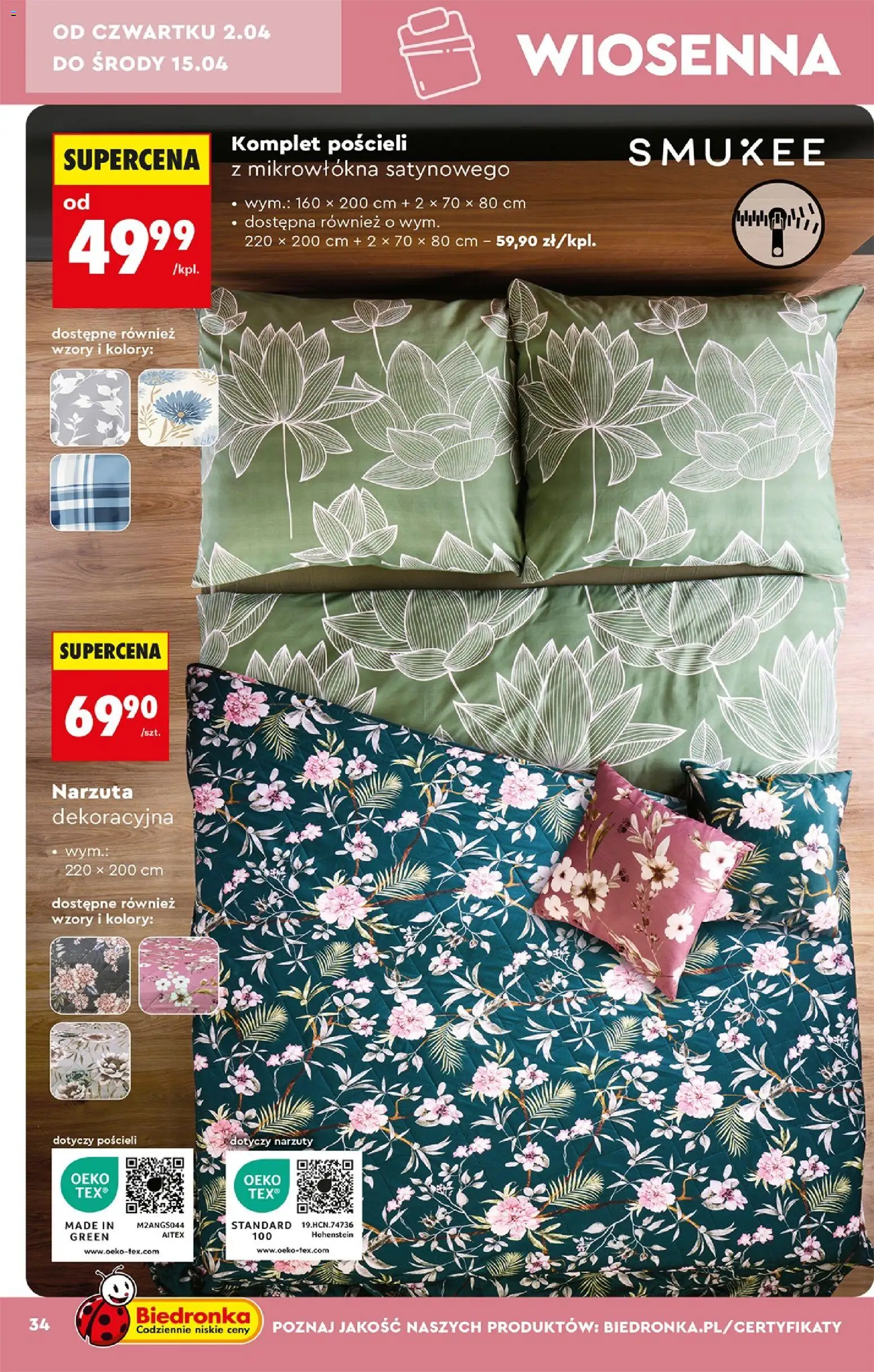 Biedronka Polsko leták - Hity i inspiracje od 28.03.2026 | Strana: 34