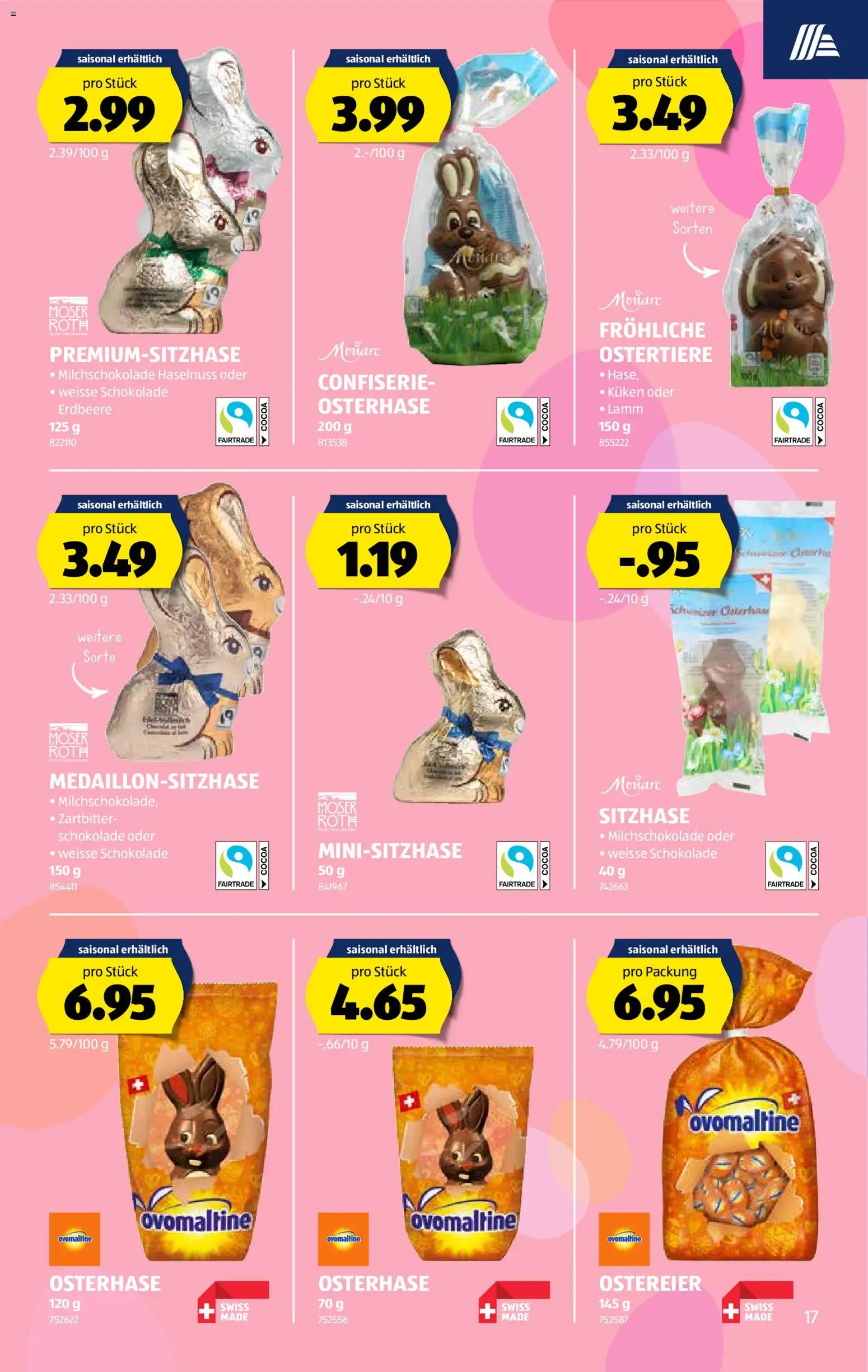 Aldi aktionen – gültig ab 12.03.2026 | Seite: 18 | Produkte: Schokolade