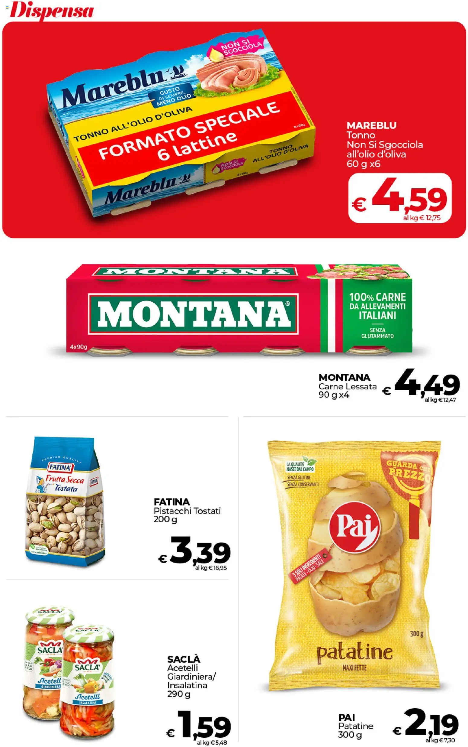 Volantino COOP del 17.01.2026 | Pagina: 23 | Prodotti: Sale, Olio, Tonno, Pistacchi