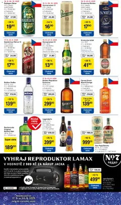 Božkov Vodka, 37,5 %, 0,5 l od 17.09.2025 | Strana: 26