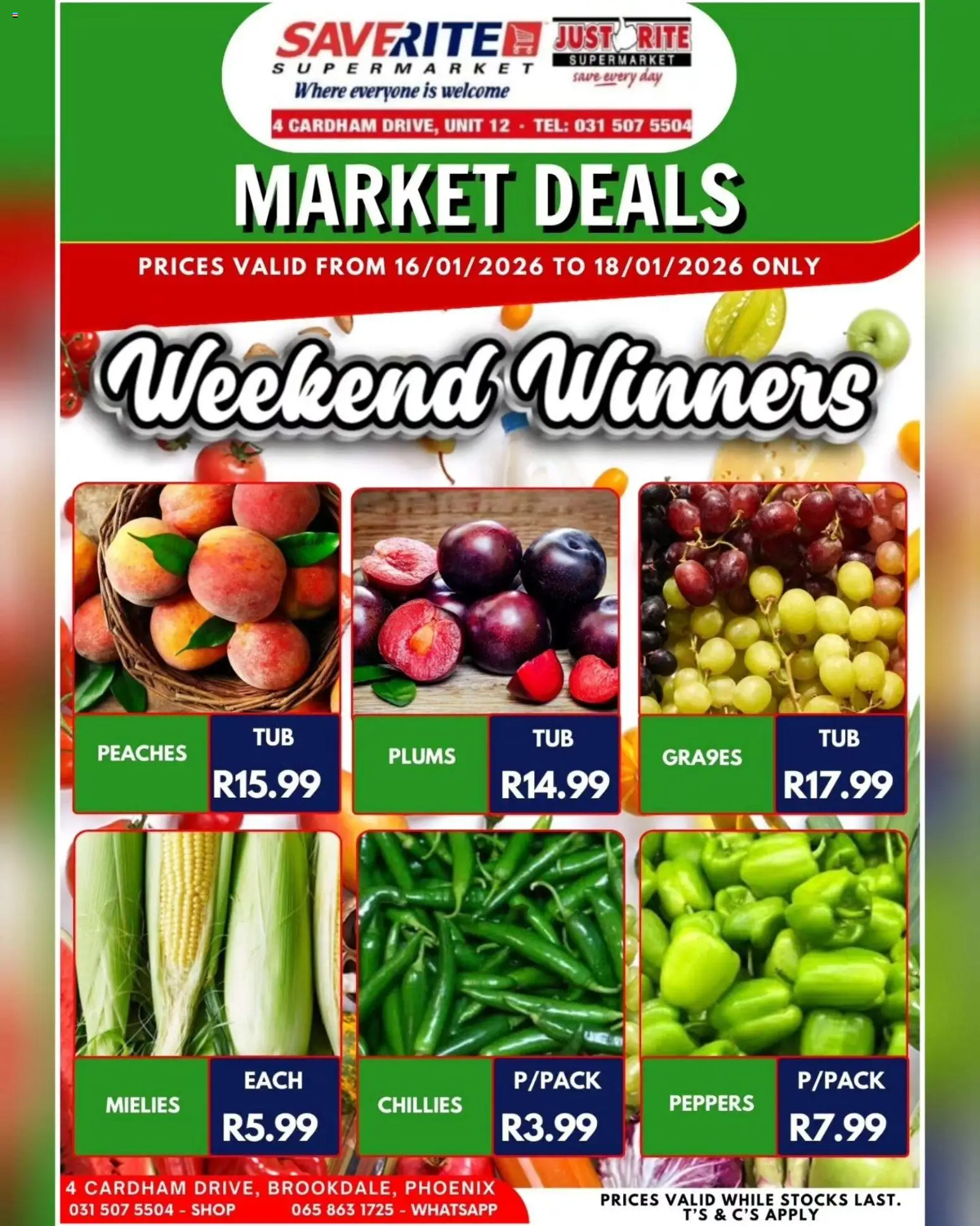 New Saverite catalogue – valid from 16.01.2026 | Page: 1