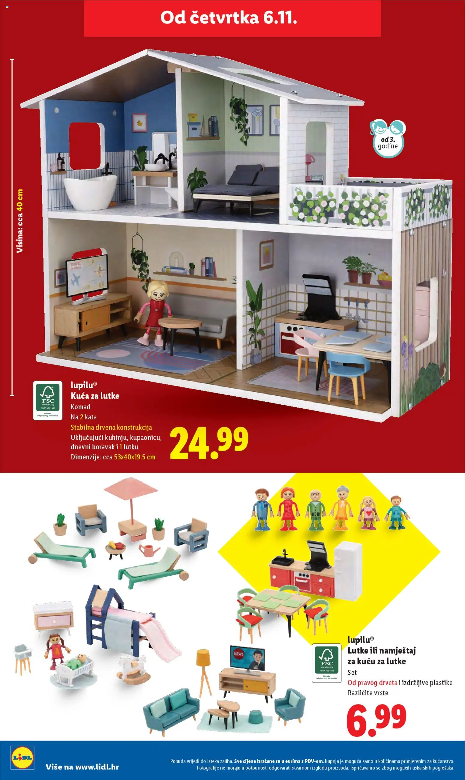 Lidl katalog | vrijedi od 03.11.2025 | Stranica: 42 | Proizvodi: Lutke