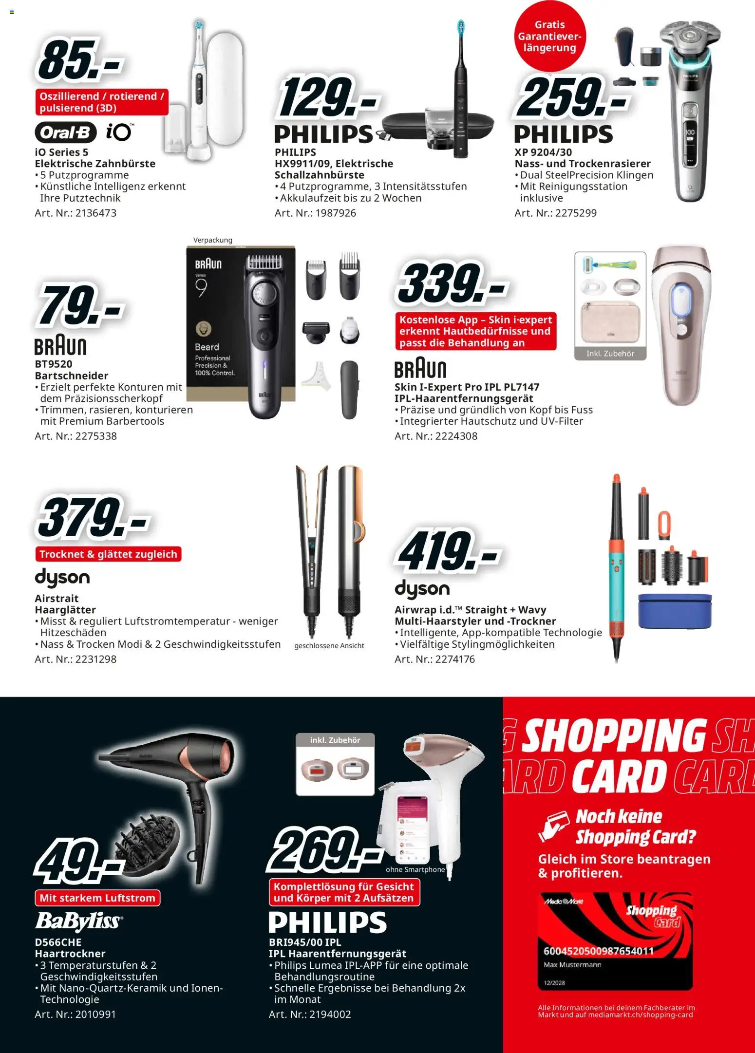 Media Markt - Black Friday – gültig ab 02.11.2025 | Seite: 25 | Produkte: Elektrische zahnbürste, Smartphone, Philips, Dyson