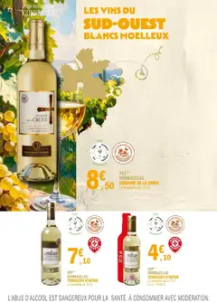 E.Leclerc - Prévisualisation de AOC** MONBAZILLAC DOMAINE DE LA CROIX, La bouteille de 75 cl. valide à partir de 01.09.2025 | Page: 72