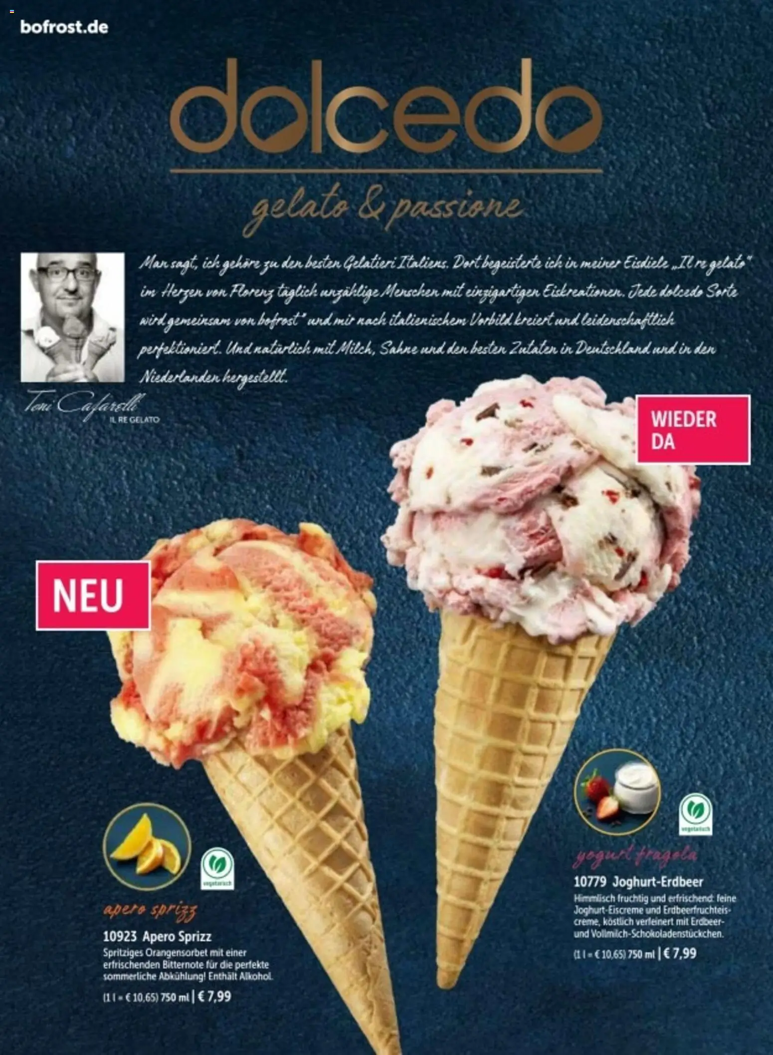 Bofrost Katalog – gültig ab 06.03.2026 | Seite: 12 | Produkte: Sahne