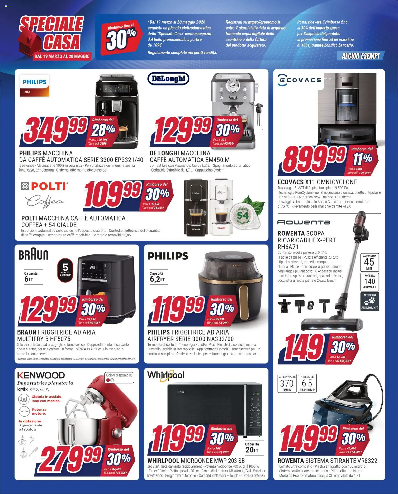 Volantino Trony del 09.04.2026 | Pagina: 17 | Prodotti: Anticalcare, Contenitore, Piatto, Macinato