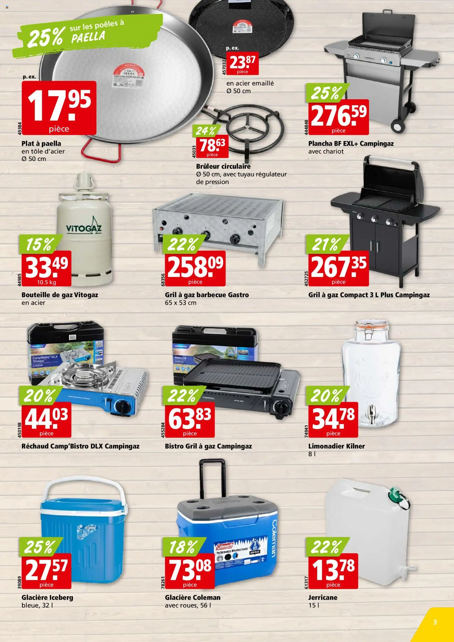 Aligro Aktionen Terrasses Chavannes, Matran, Genève, Sion – gültig ab 02.04.2026 | Seite: 3