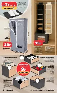 Pogląd oferty "Netto gazetka - Non Food" - ważna od 30.10.2025 | Strona: 6