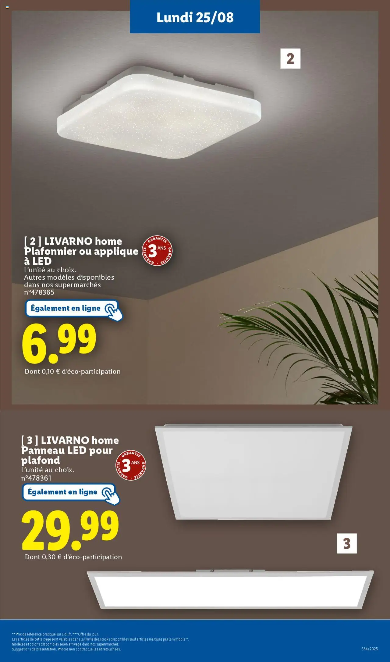  | Page: 35 | Produits: Plafonnier