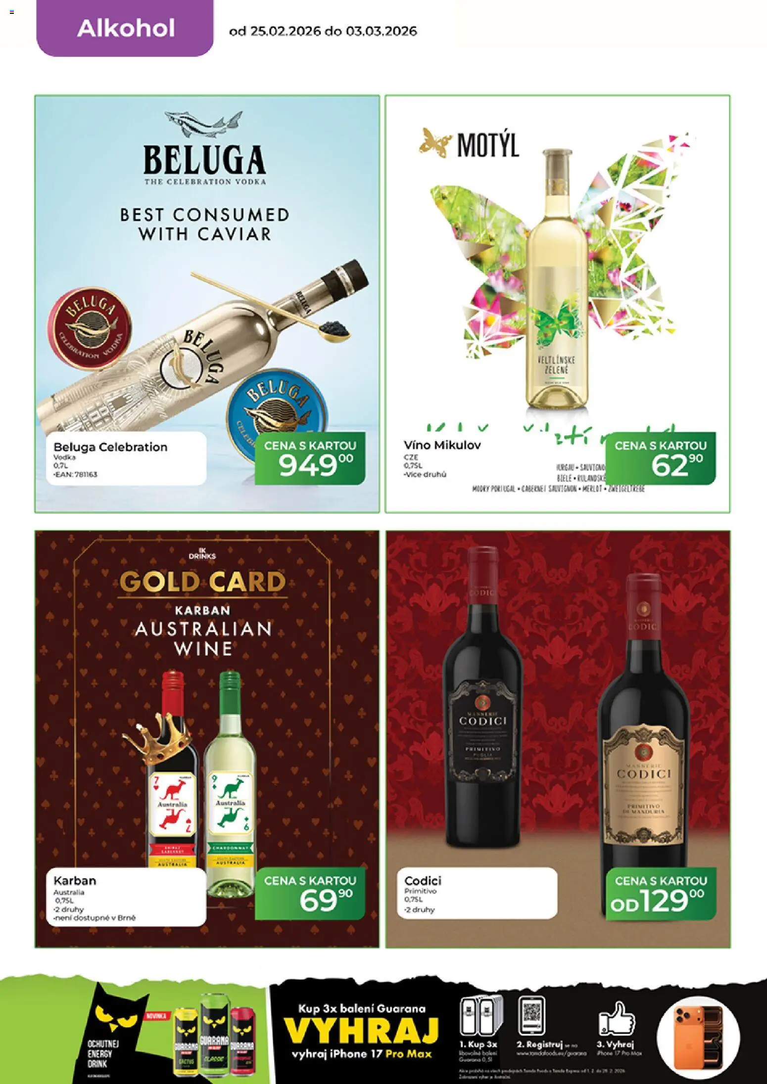 Tamda Foods leták od 25.02.2026 | Strana: 16 | Produkty: Vodka, Iphone, Primitivo, Cabernet Sauvignon