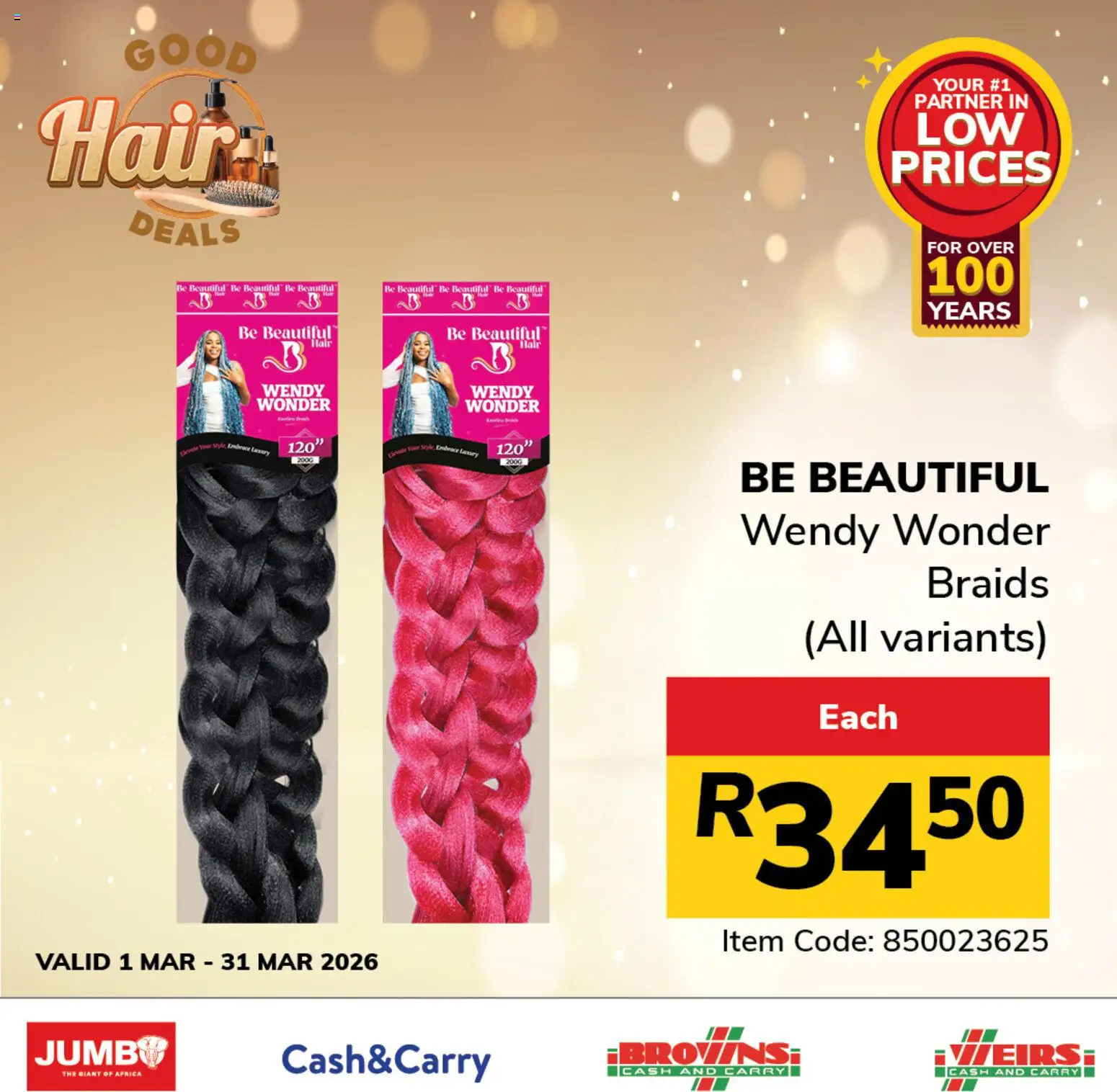 New Jumbo catalogue – valid from 01.03.2026 | Page: 2 | Products: Braids